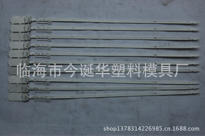 厂家直销 品质保障 塑料封条注塑模具 一次性袋口封条 | 临海市今诞华塑料模具厂
